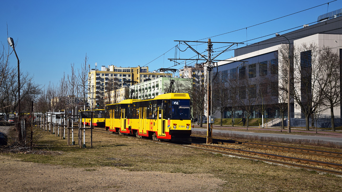 Варшава, Konstal 105Na № 1304