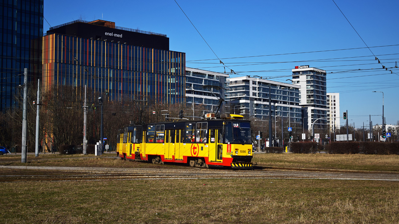 Варшава, Konstal 105Na № 1266