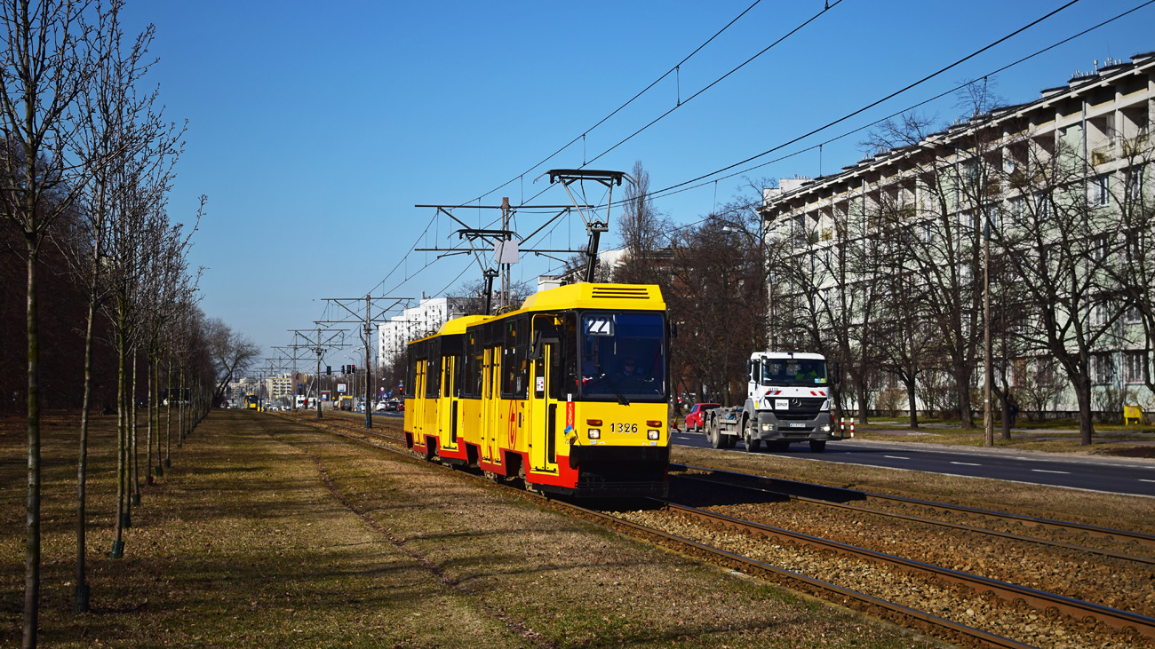 Варшава, Konstal 105Na № 1326