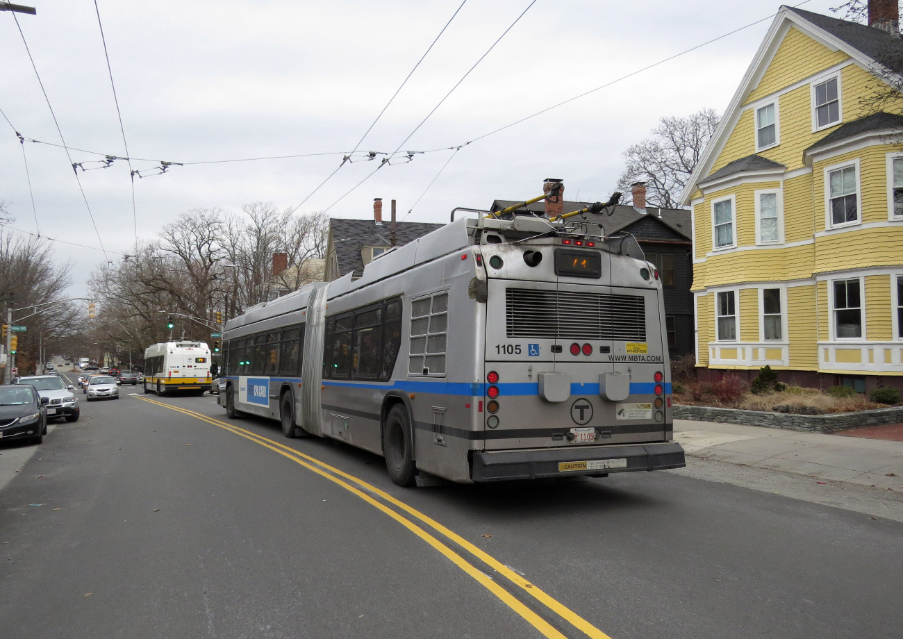 Boston, Neoplan AN440LF-ETB Nr 4104; Boston — Farewell to Cambridge Trolleybuses — Fantrip 19.02.2022