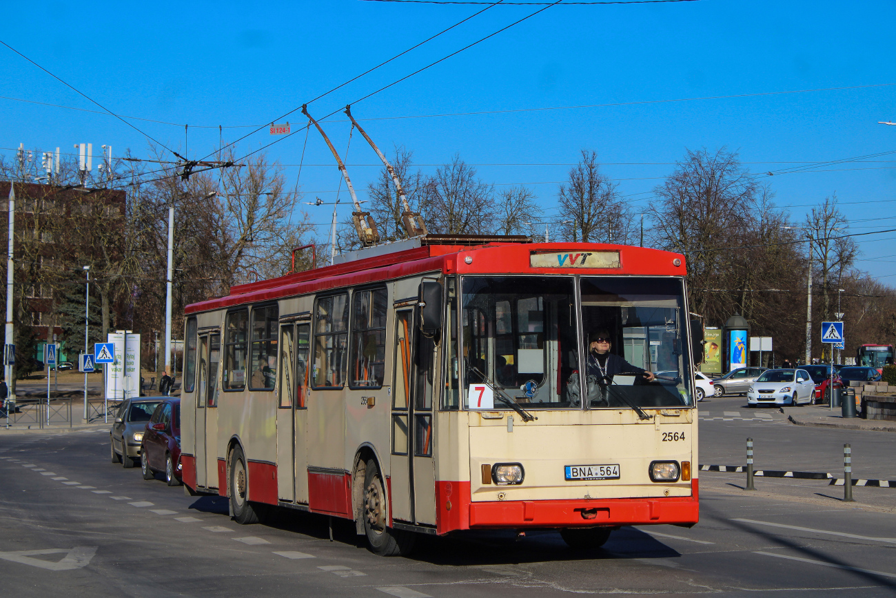 Вильнюс, Škoda 14Tr11/6 № 2564