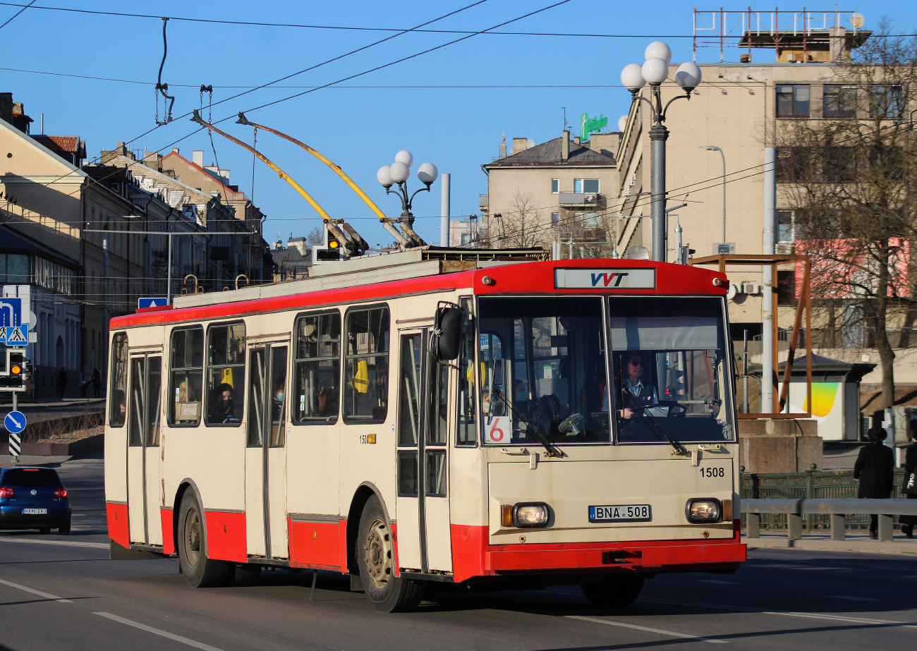 Vilnius, Škoda 14Tr02/6 nr. 1508