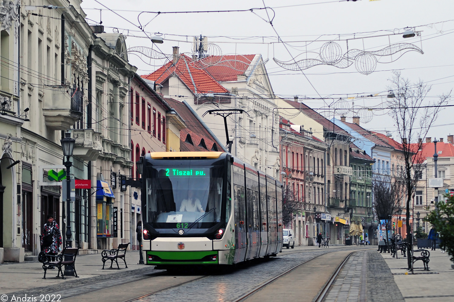 Мишкольц, Škoda 26T ForCity Classic № 612