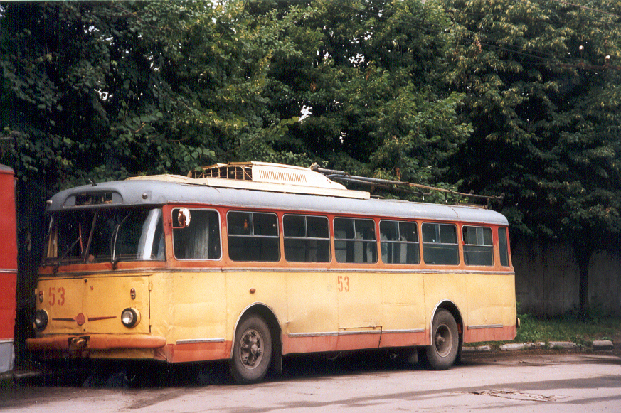 Luțk, Škoda 9Tr19 Nr. 53; Luțk — Retro photo