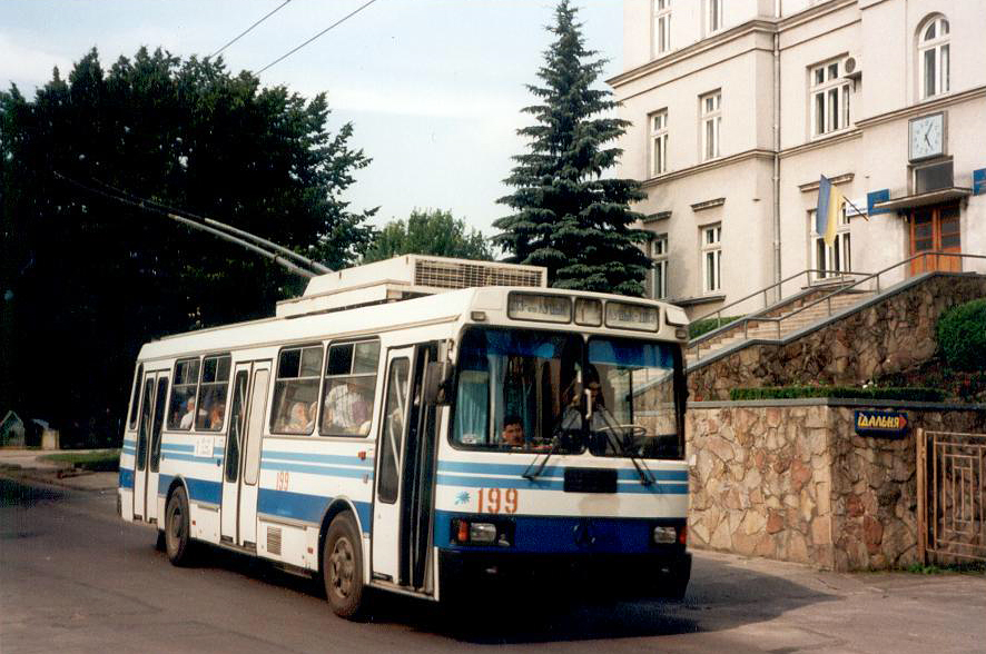 Луцк, ЛАЗ-52522 № 199; Луцк — Ретро фото