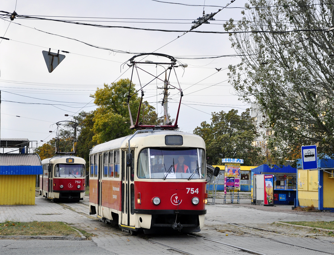 Мариуполь, Tatra T3SUCS № 754