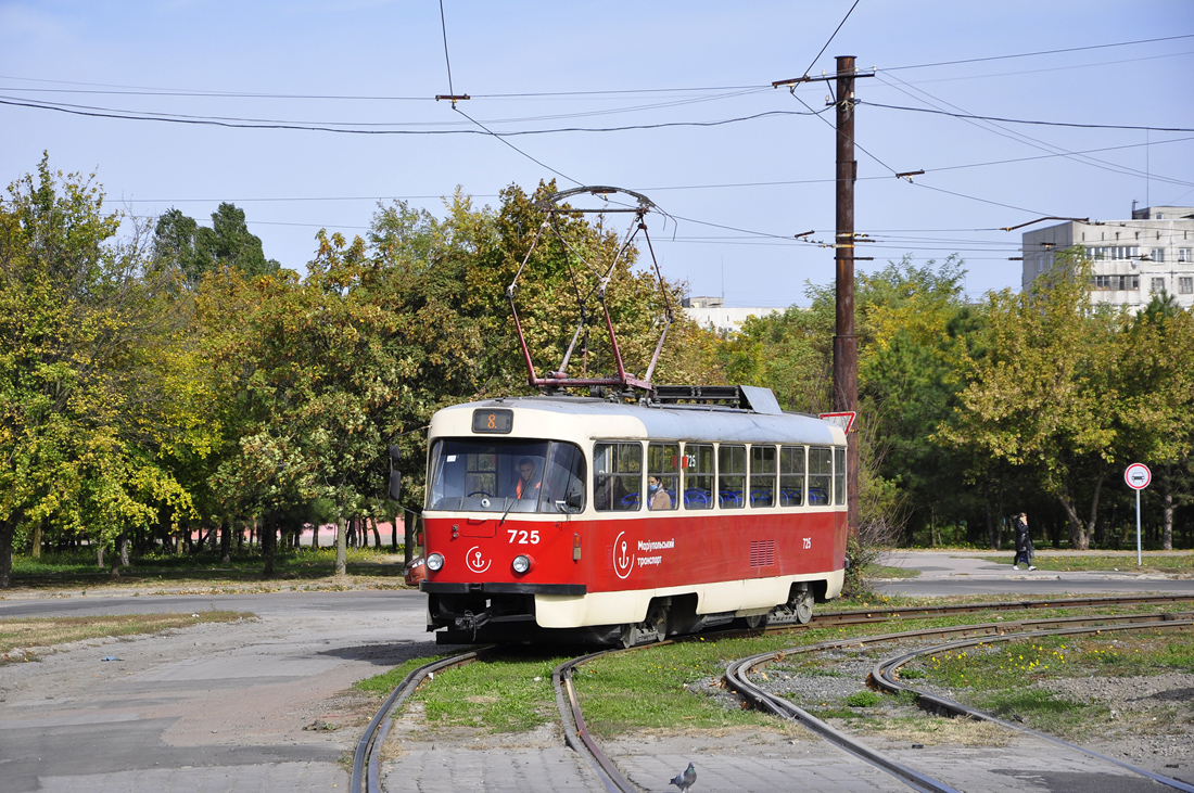 Мариуполь, Tatra T3A № 725