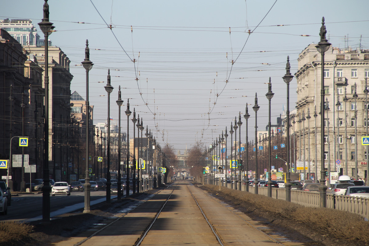Санкт-Петербург — Трамвайные линии и инфраструктура Санкт-Петербург — Трамвайные линии и инфраструктура