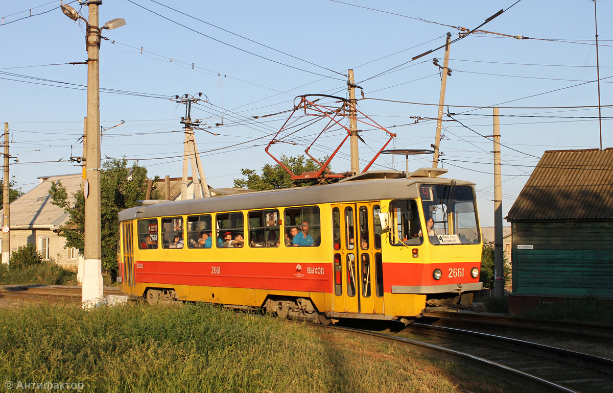 Волгоград, Tatra T3SU мод. ВЗСМ № 2661