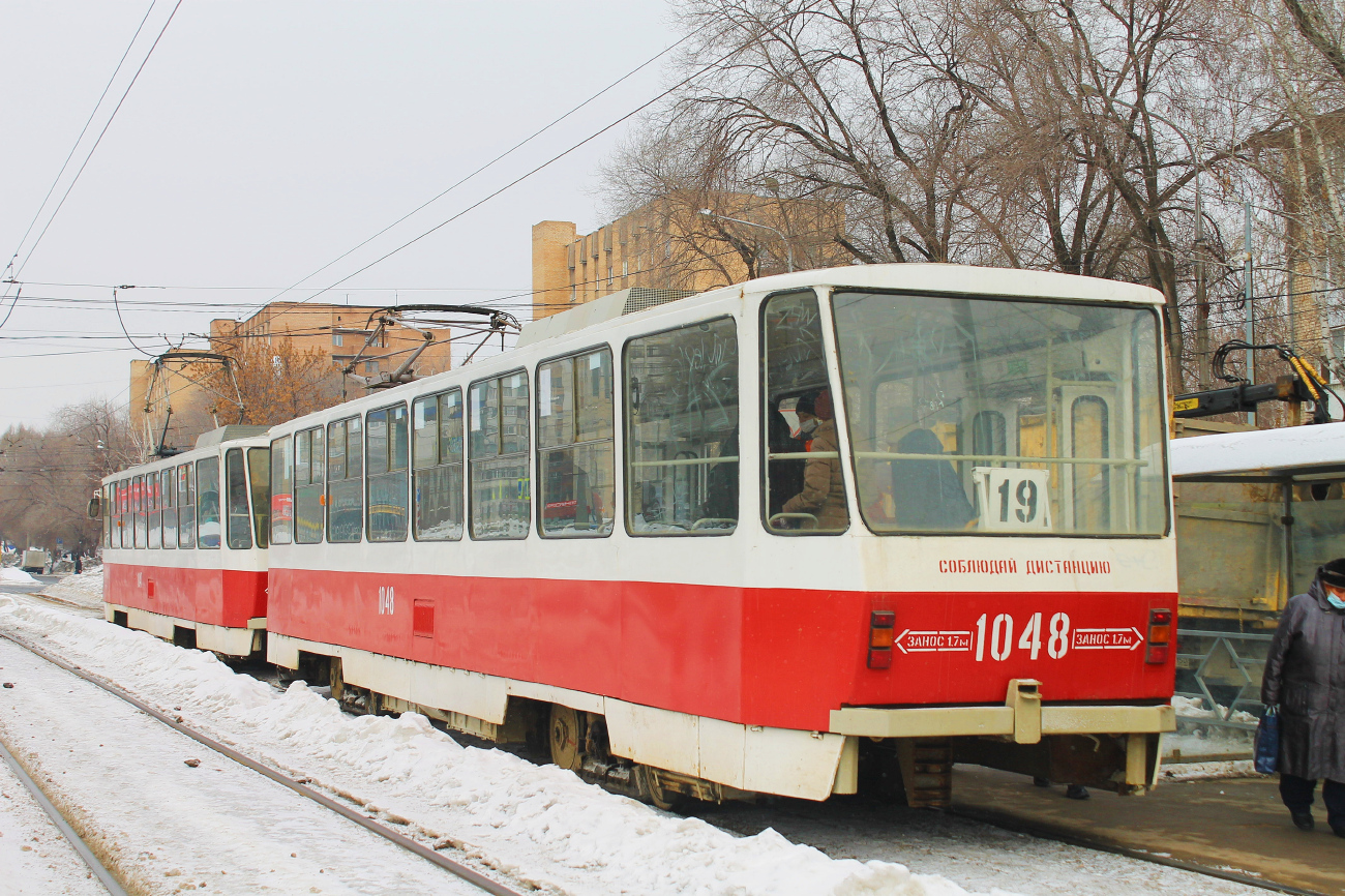 Самара, Tatra T6B5SU № 1048