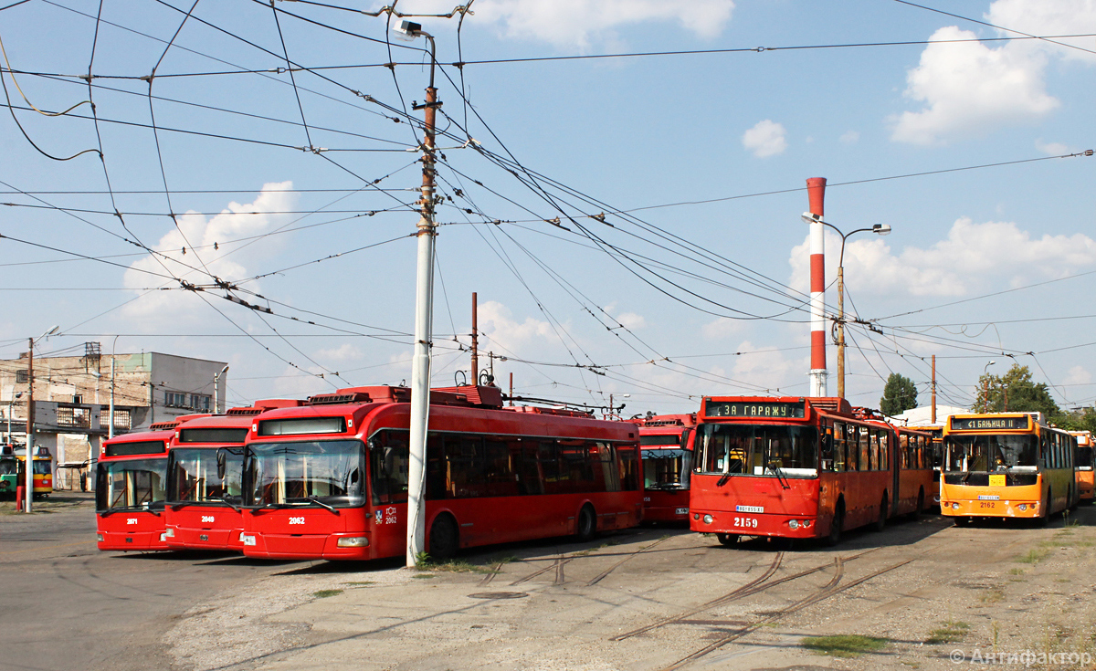 Белград, Тролза-62052.01 [62052Б] № 2159; Белград, Тролза-62052.01 [62052Б] № 2162