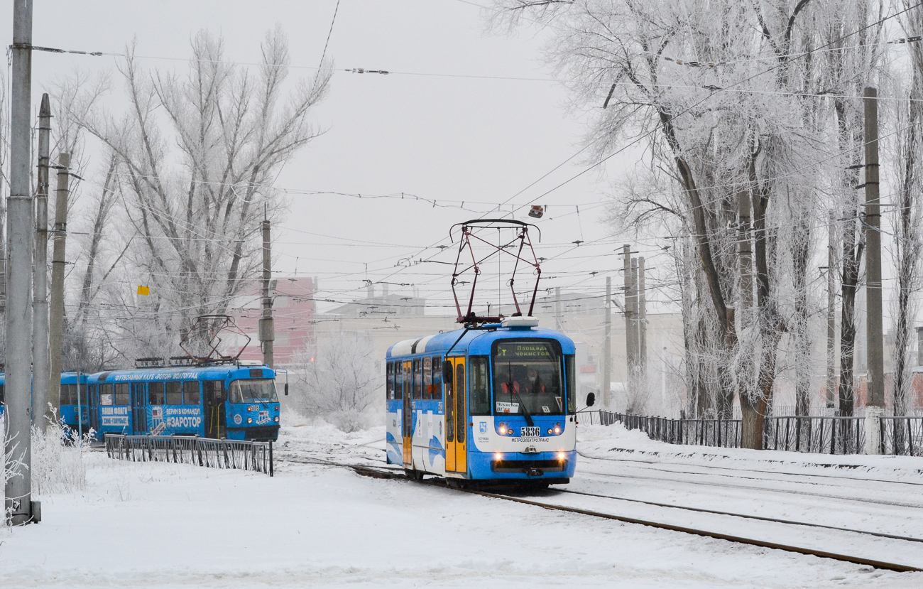 Волгоград, Tatra T3R.PV № 5836