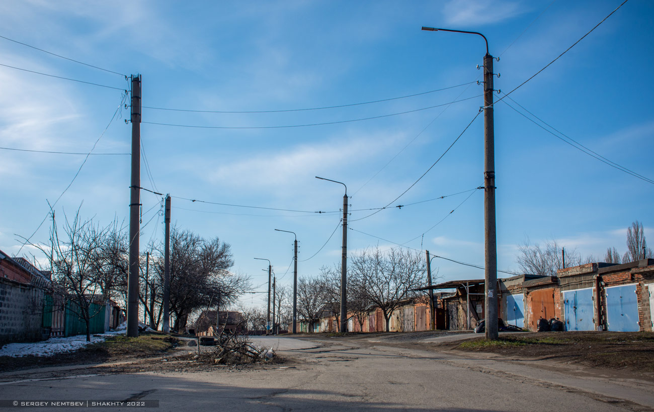 Шахты — Закрытые трамвайные и троллейбусные линии