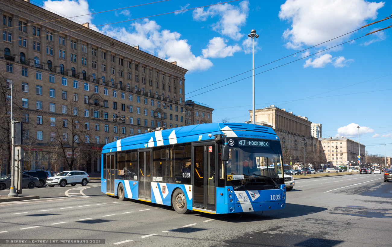 Санкт-Петербург, Тролза-5265.08 «Мегаполис» № 1032