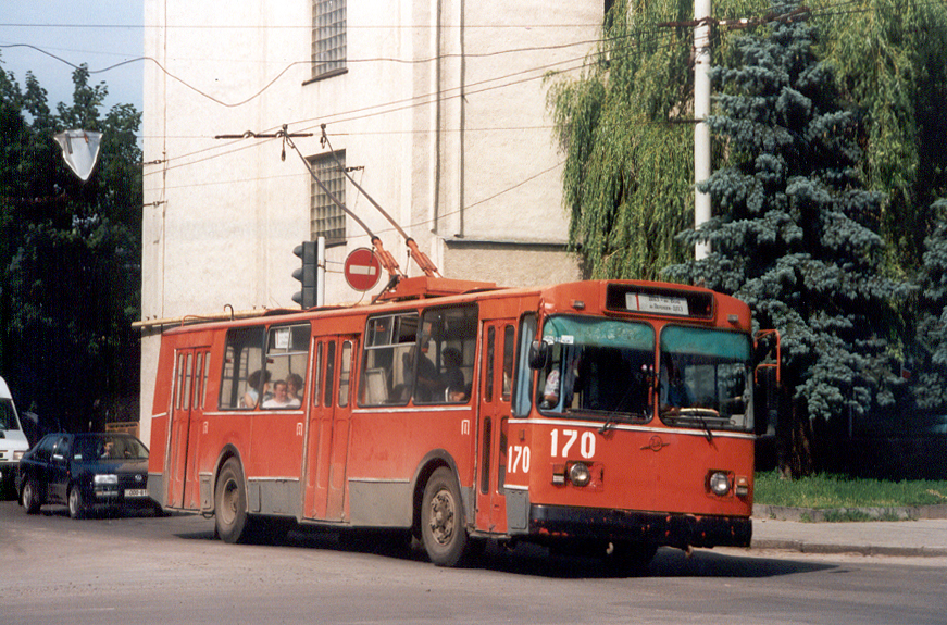 Луцк, ЗиУ-682В-013 [В0В] № 170; Луцк — Ретро фото