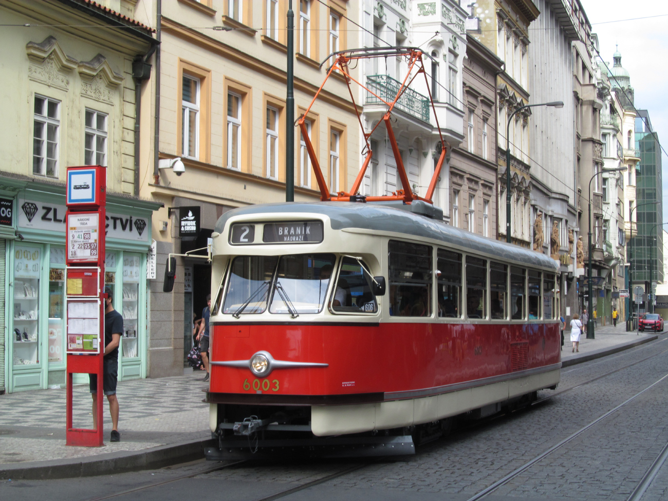 Прага, Tatra T2R № 6003