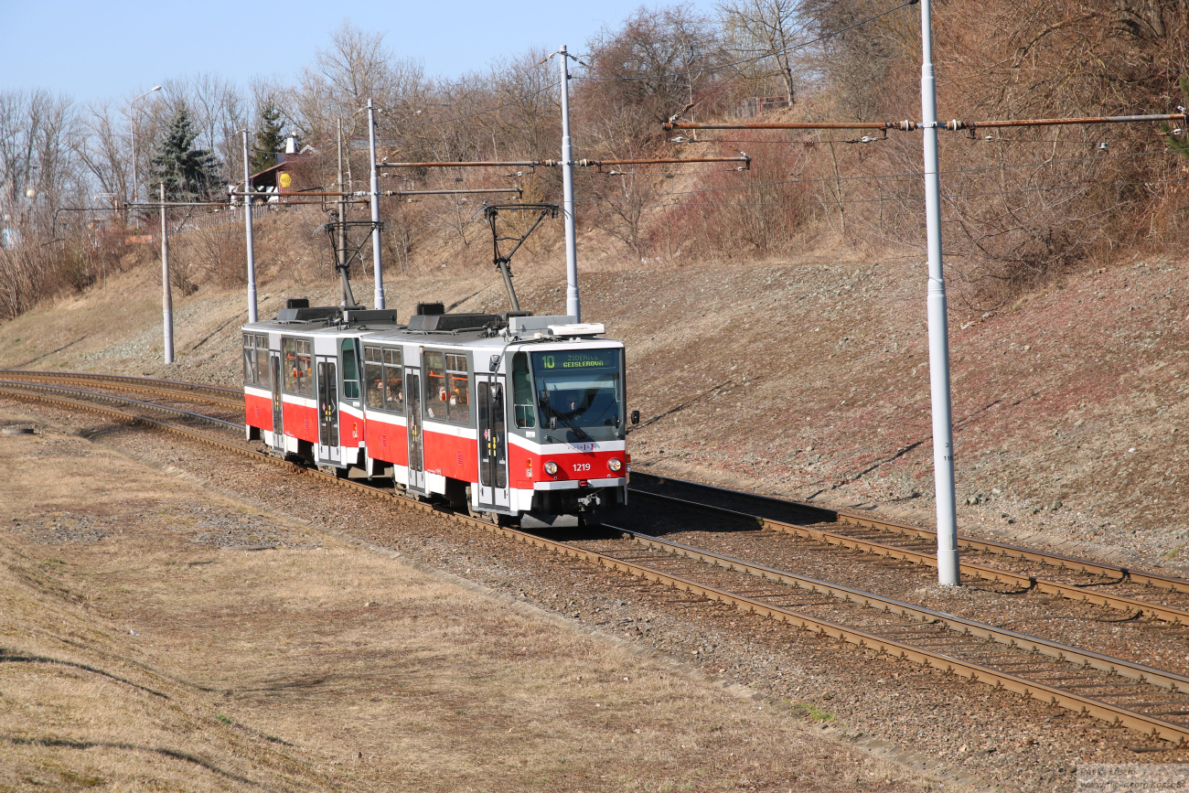 Brno, Tatra T6A5 № 1219