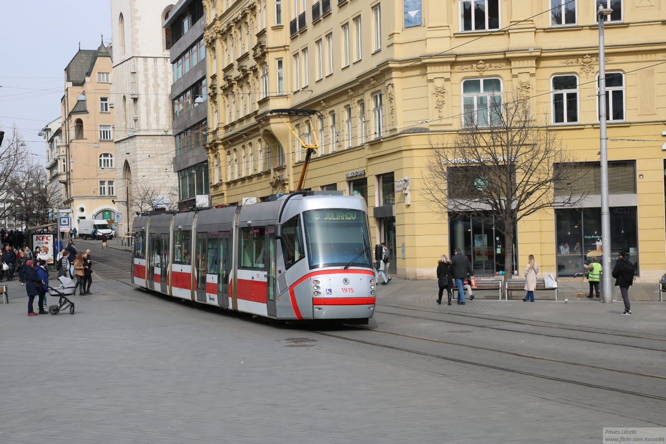 Брно, Škoda 13T Elektra № 1915