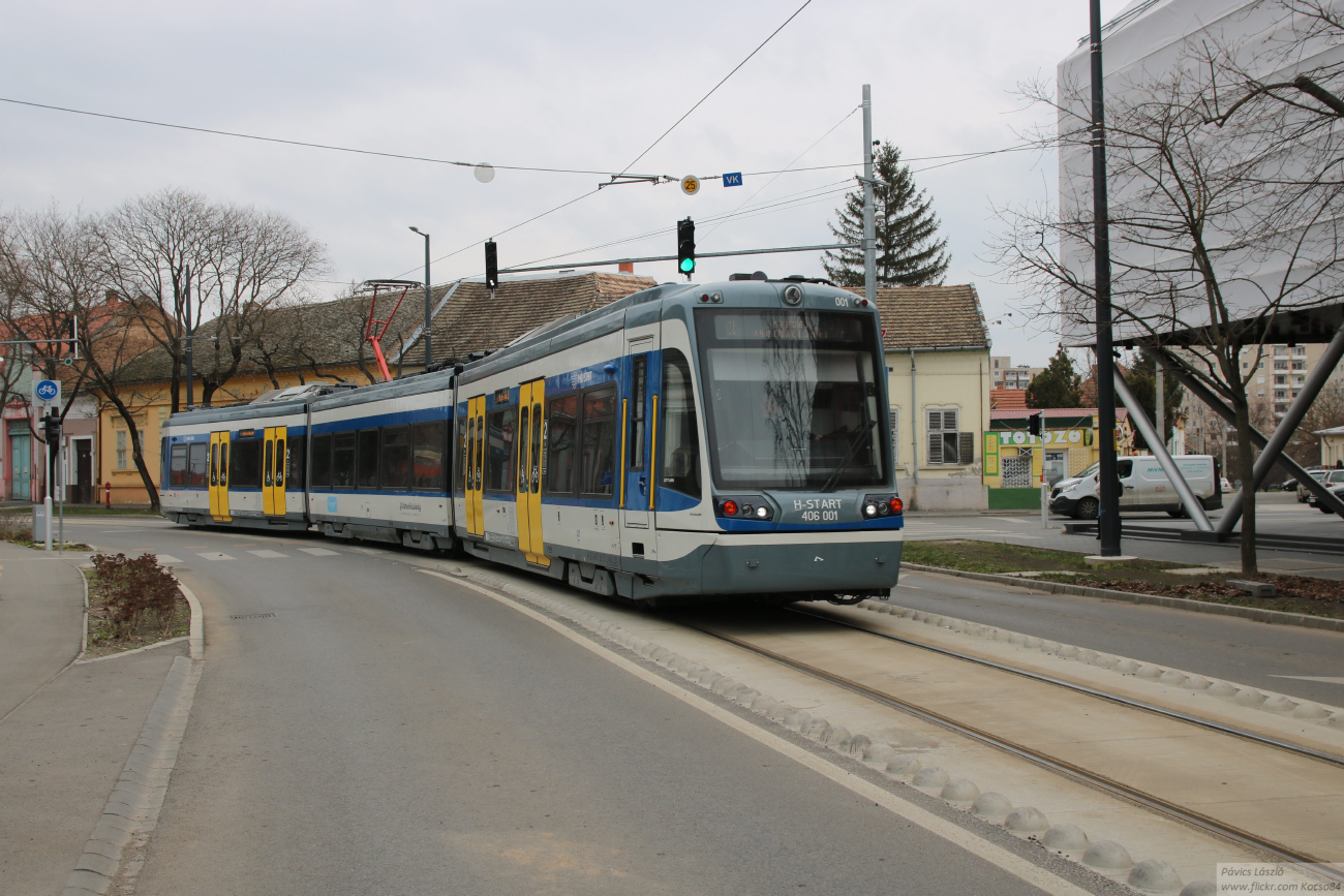 Сегед, Stadler Citylink № 001 (406 001)