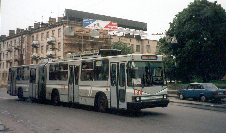 Луцк, ЮМЗ Т1 № 194; Луцк — Ретро фото