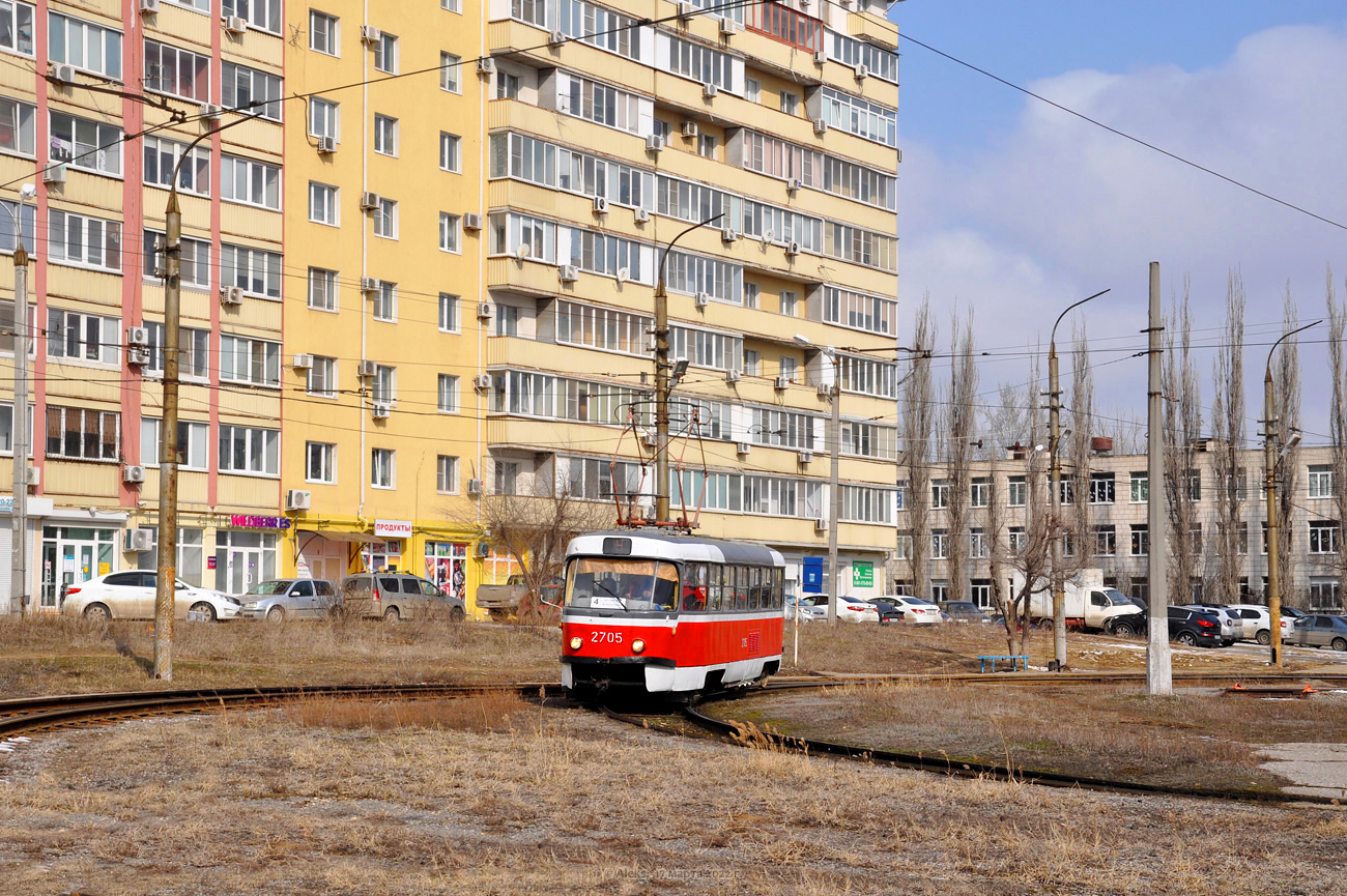 Volgograd, Tatra T3SU Nr. 2705