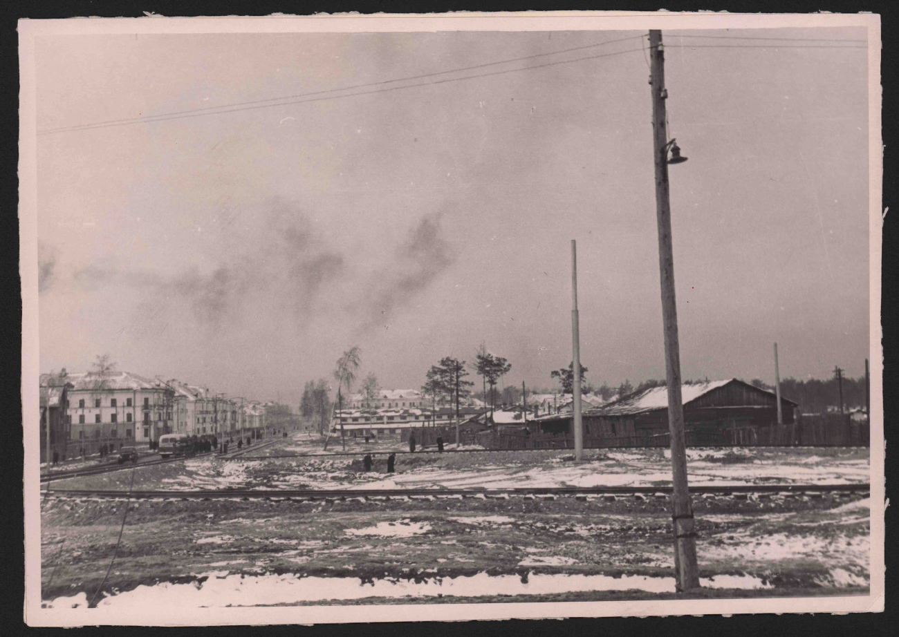 Новосибирск — Исторические фотографии (трамвай); Новосибирск — Трамвайные линии и конечные