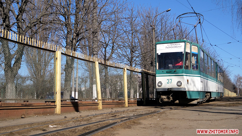 Житомир, Tatra KT4SU № 37; Житомир — Транспорт Житомира в военное и послевоенное время — (с 24.02.2022)