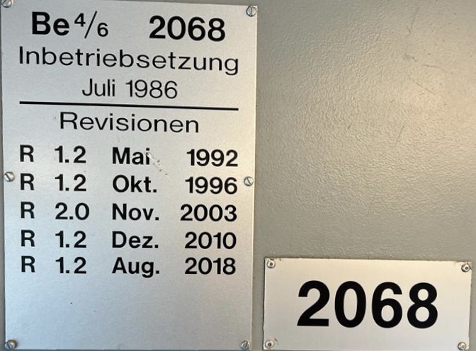 Цюрих, SWP/SIG/BBC Be 4/6 "Tram 2000" № 2068