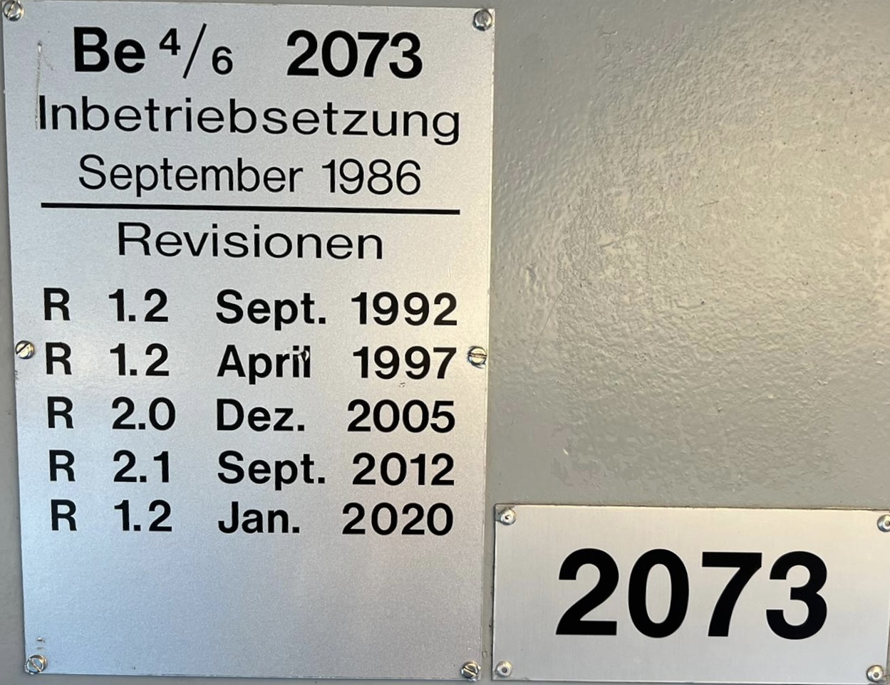 Цюрих, SWP/SIG/BBC Be 4/6 "Tram 2000" № 2073