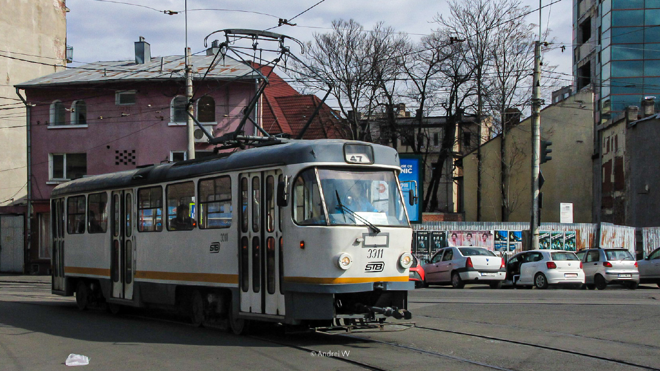 Бухарест - Илфов, Tatra T4R № 3311
