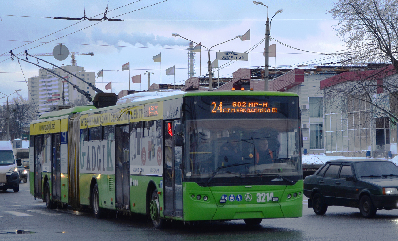 Харків, ЛАЗ E301D1 № 3214