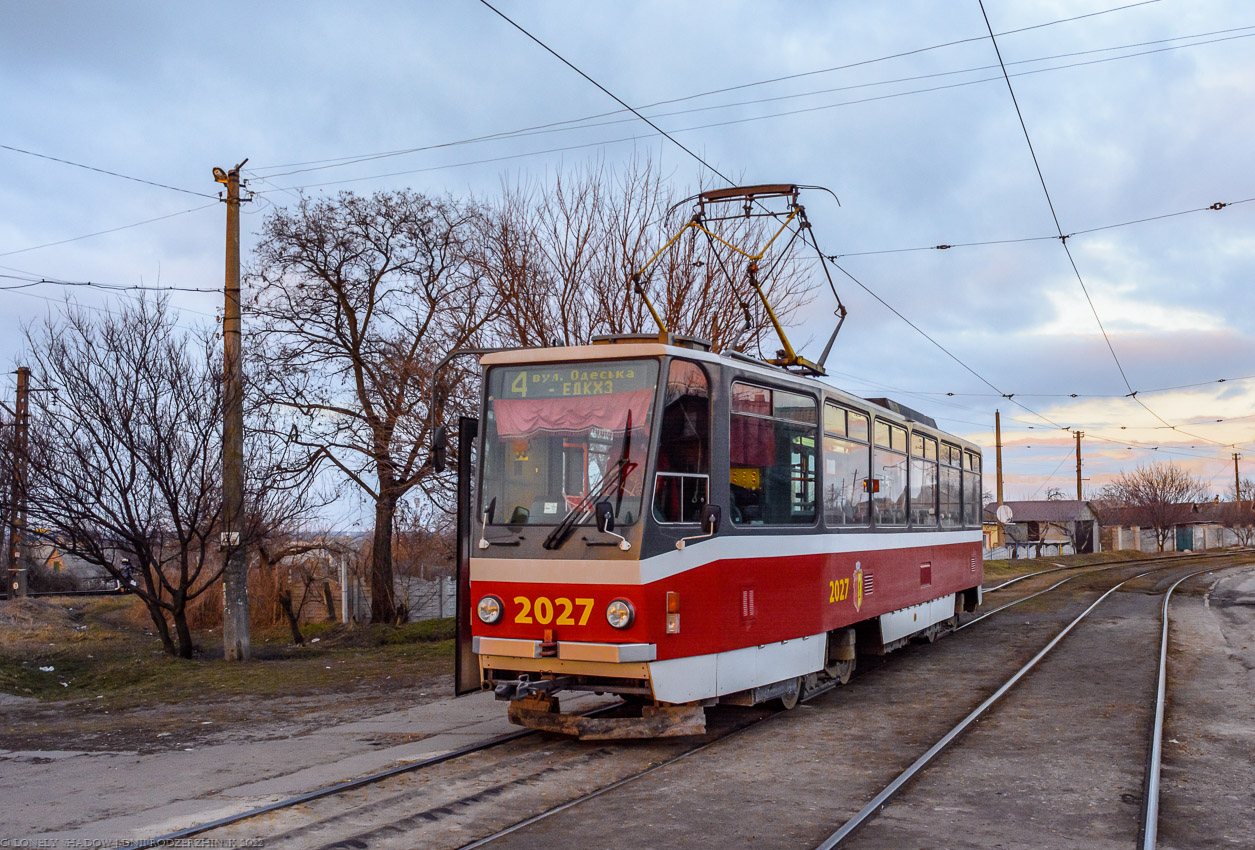Каменское, Tatra T6A5 № 2027