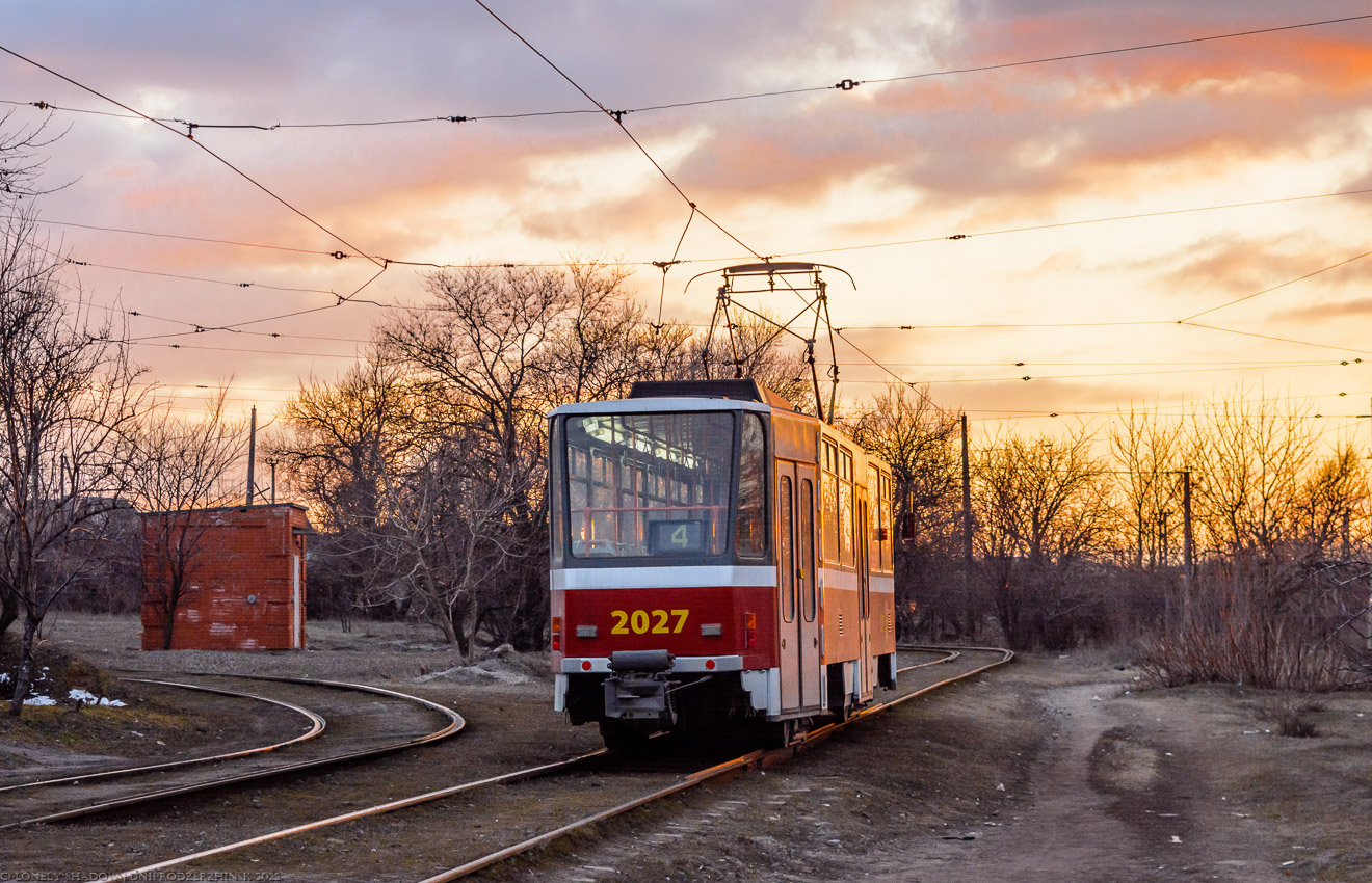 Каменское, Tatra T6A5 № 2027