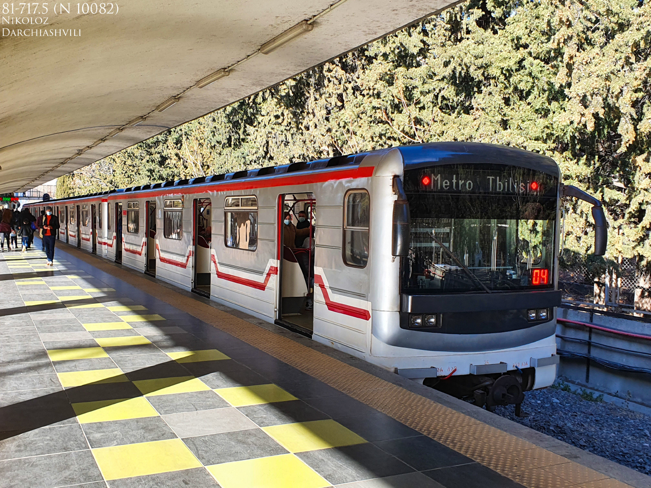 Тбилиси, 81-717M № 10082