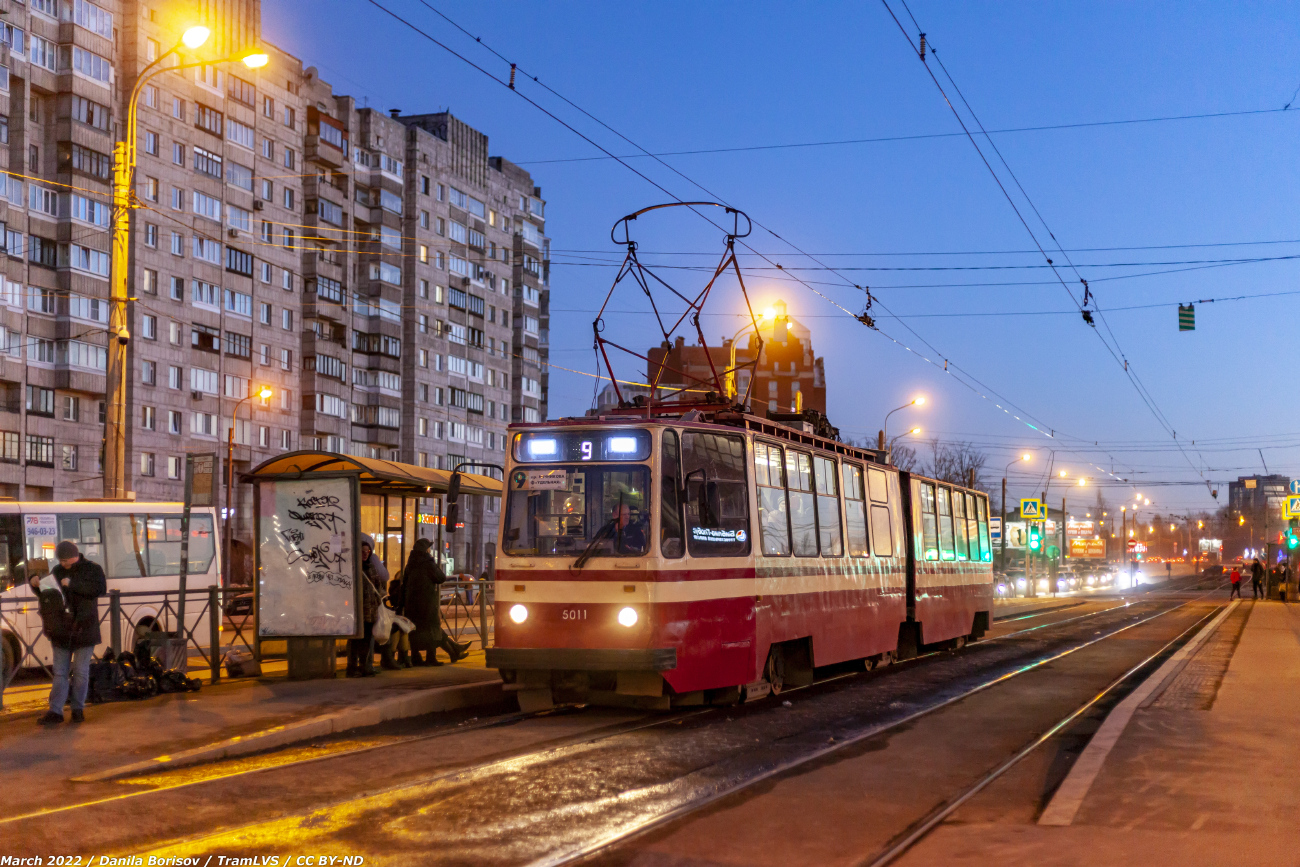Saint-Petersburg, LVS-86K č. 5011