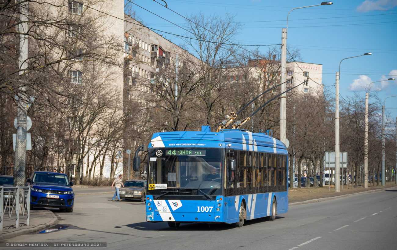 Санкт-Петербург, Тролза-5265.08 «Мегаполис» № 1007