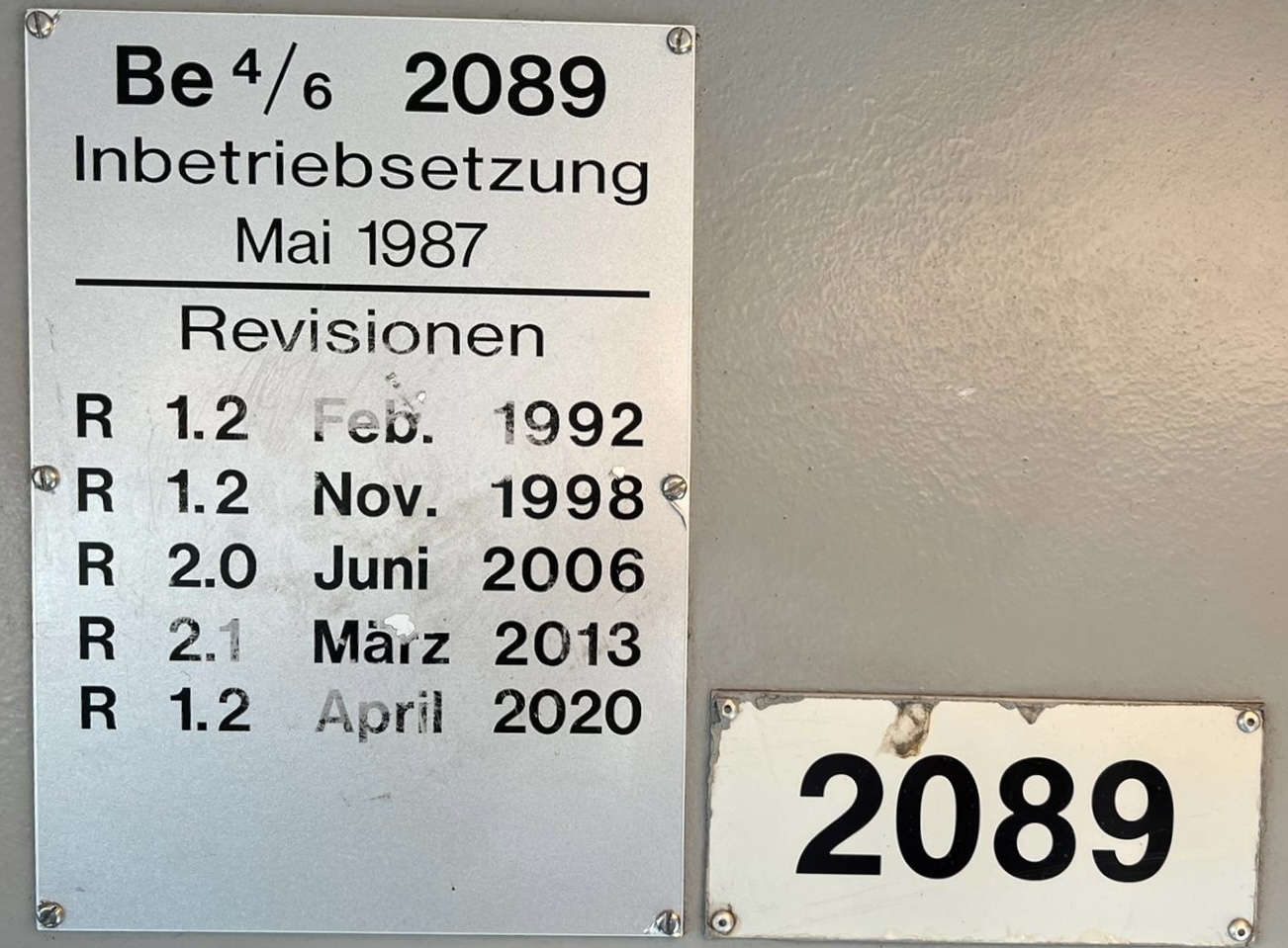 Цюрих, SWP/SIG/BBC Be 4/6 "Tram 2000" № 2089