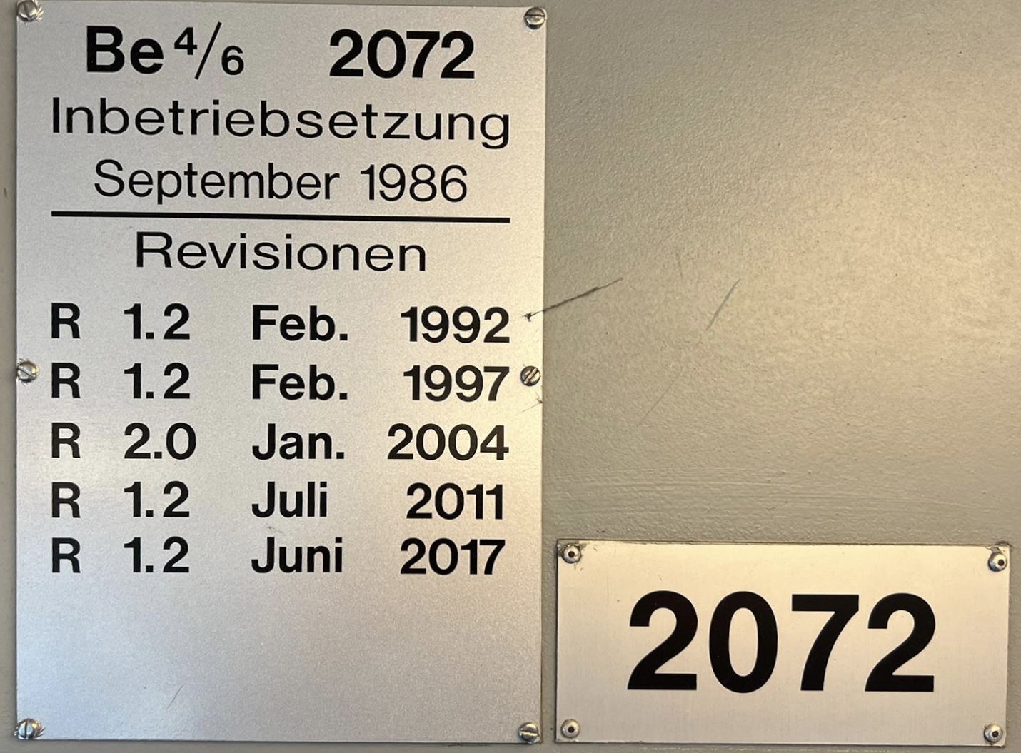 Цюрих, SWP/SIG/BBC Be 4/6 "Tram 2000" № 2072