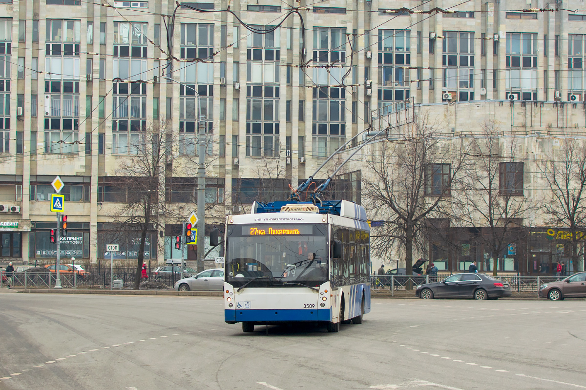 Санкт-Петербург, Тролза-5265.00 «Мегаполис» № 3509