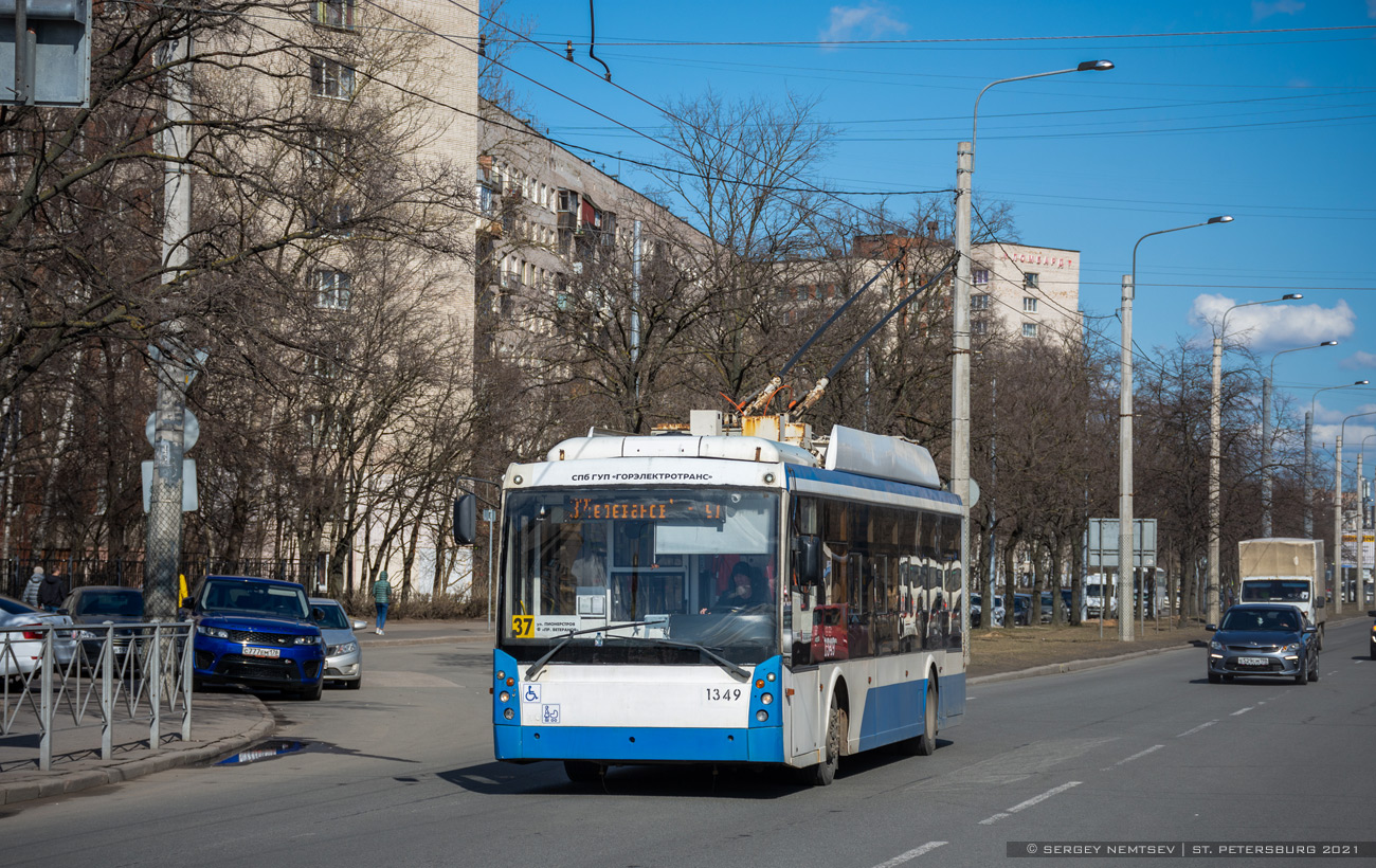 Санкт-Петербург, Тролза-5265.00 «Мегаполис» № 1349