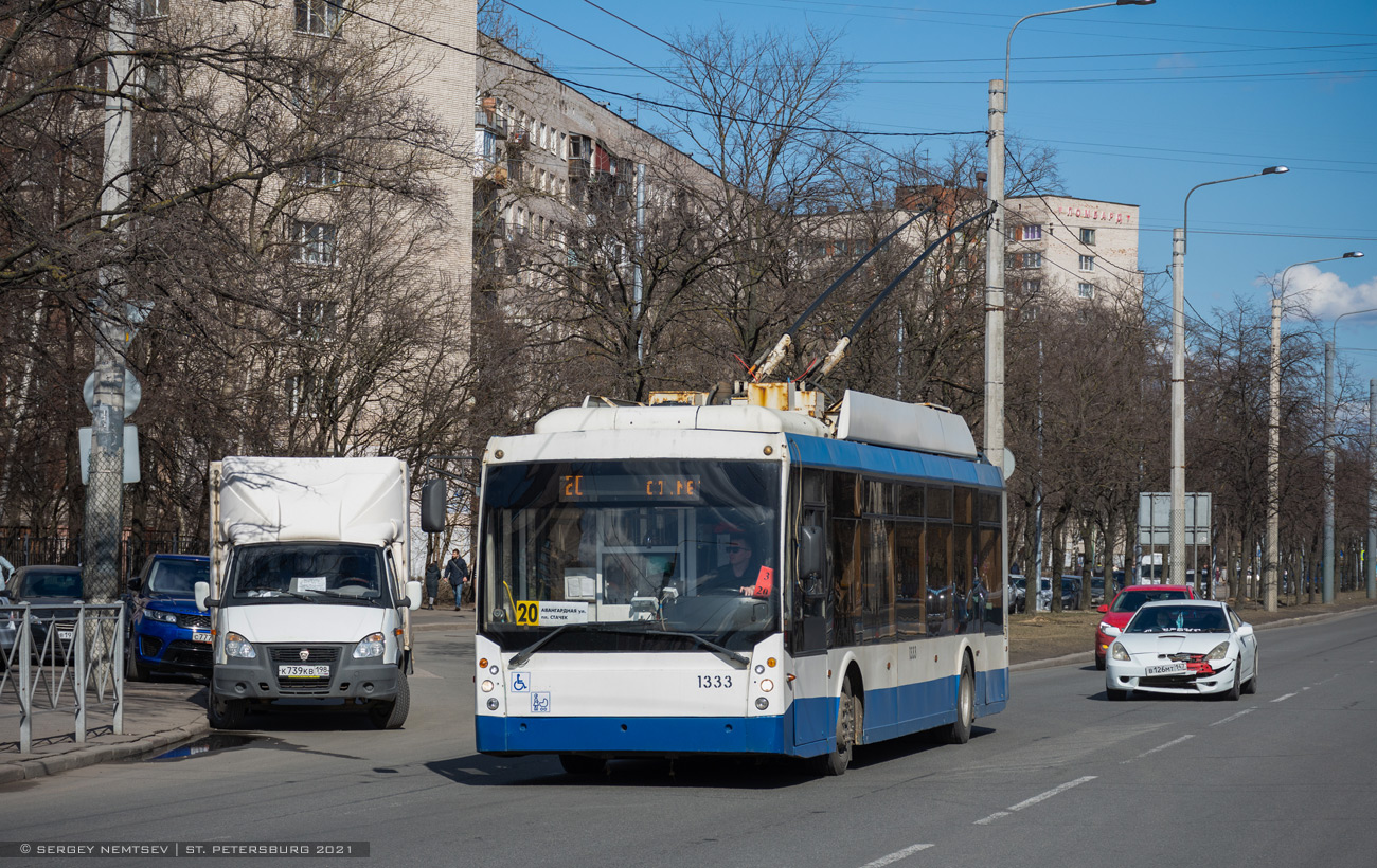 Санкт-Петербург, Тролза-5265.00 «Мегаполис» № 1333