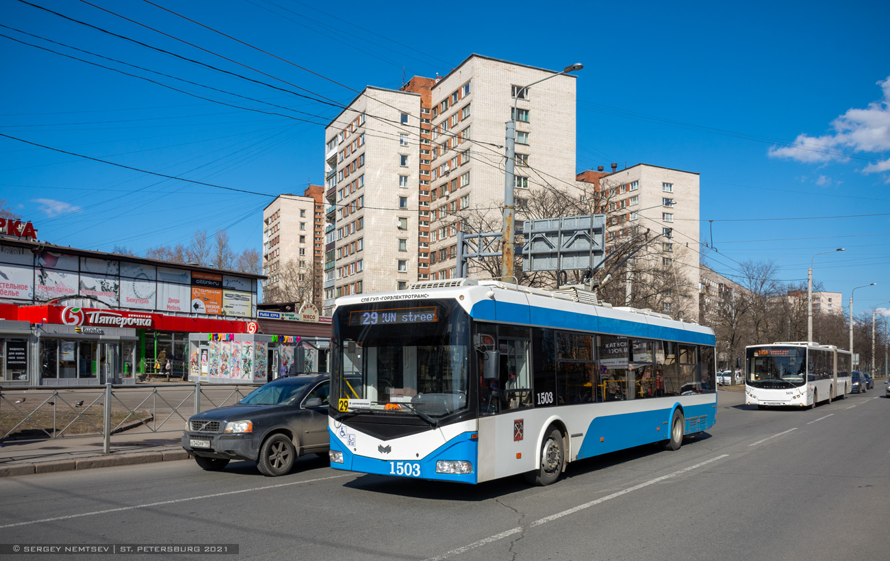 Санкт-Петербург, БКМ 321 № 1503
