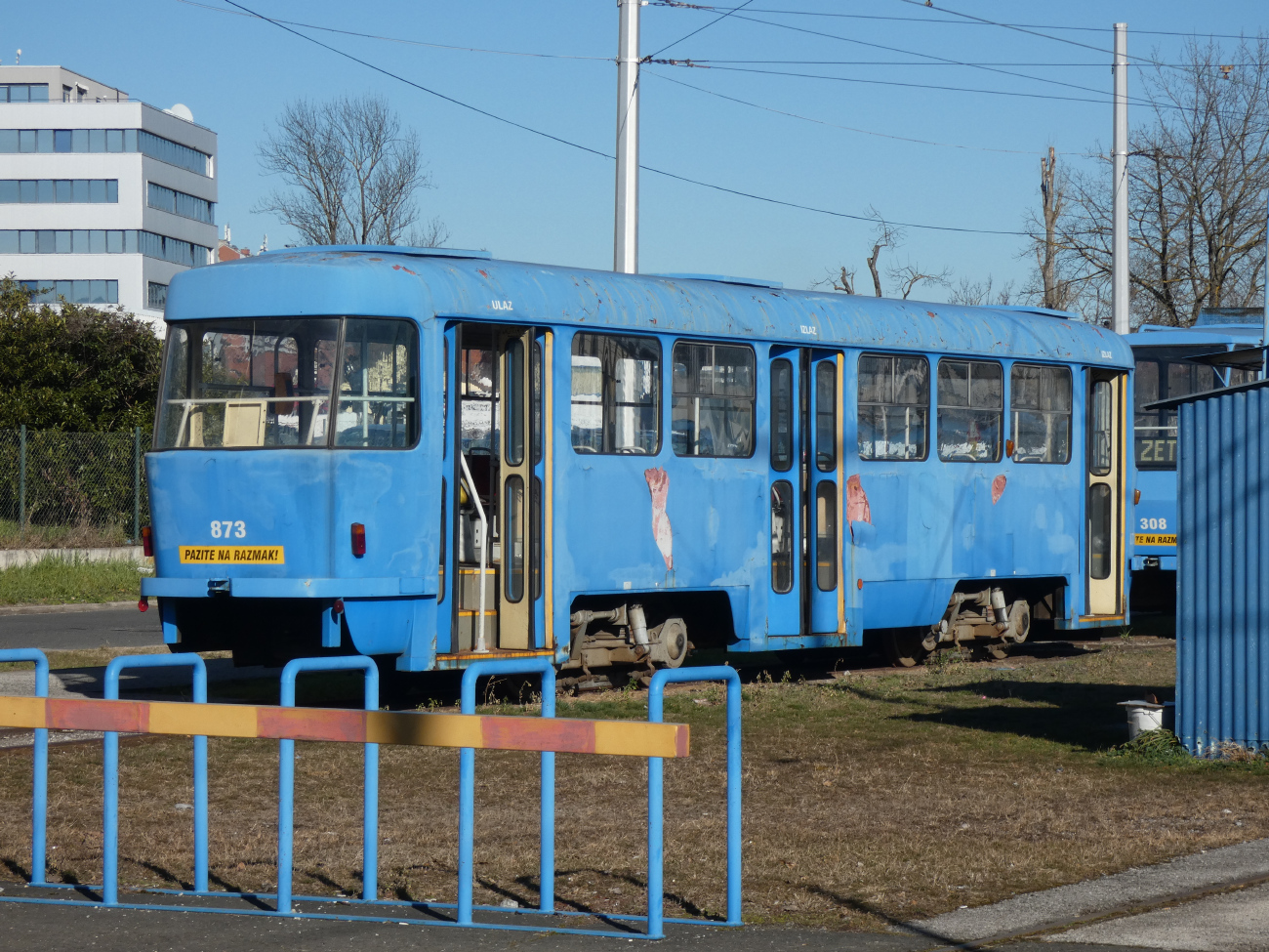 Загреб, Tatra B4YU № 873