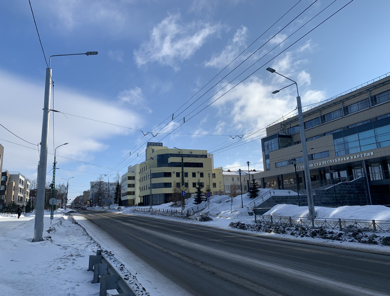 Петрозаводск — Троллейбусные линии и инфраструктура