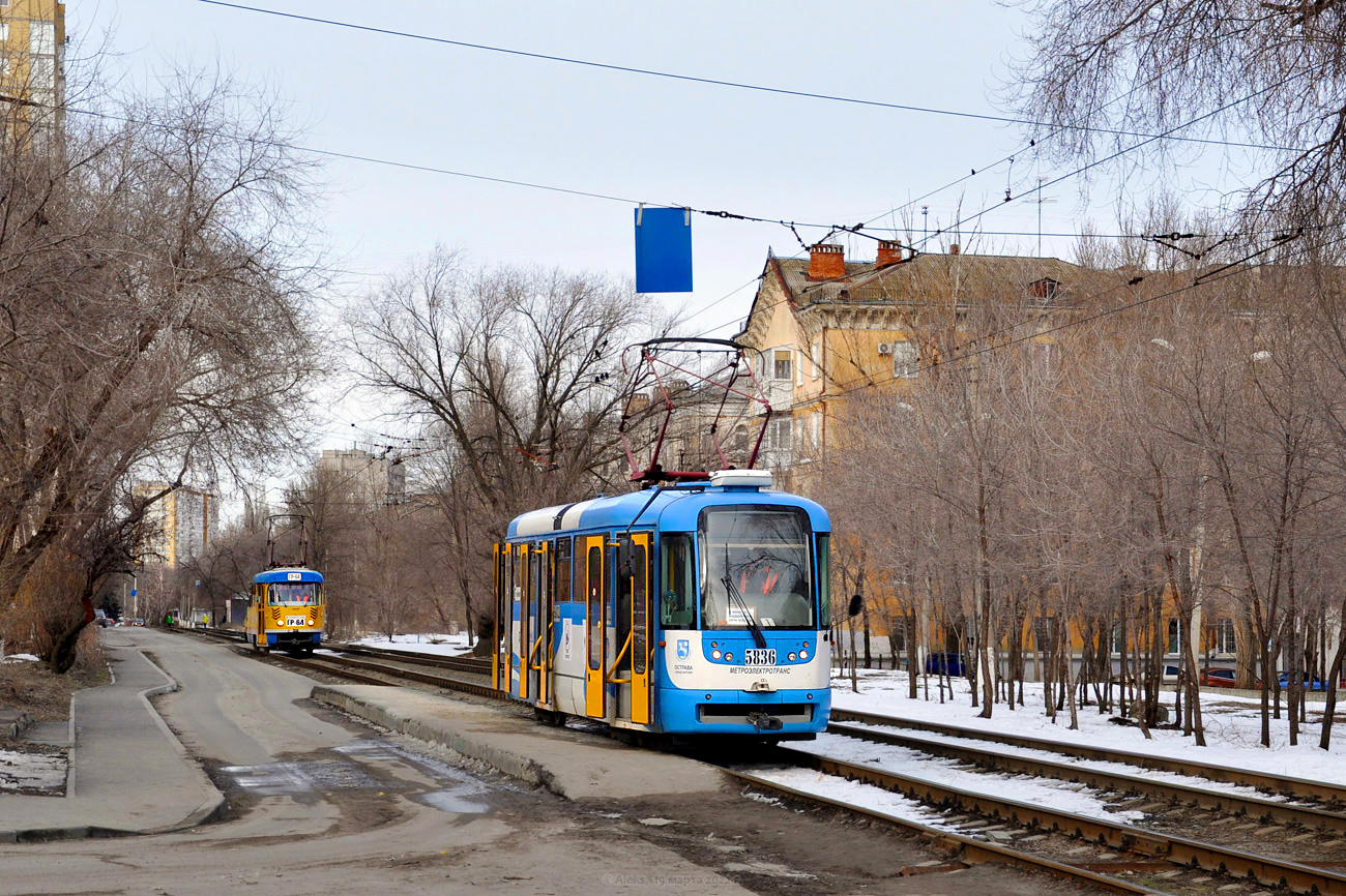 Волгоград, Tatra T3R.PV № 5836