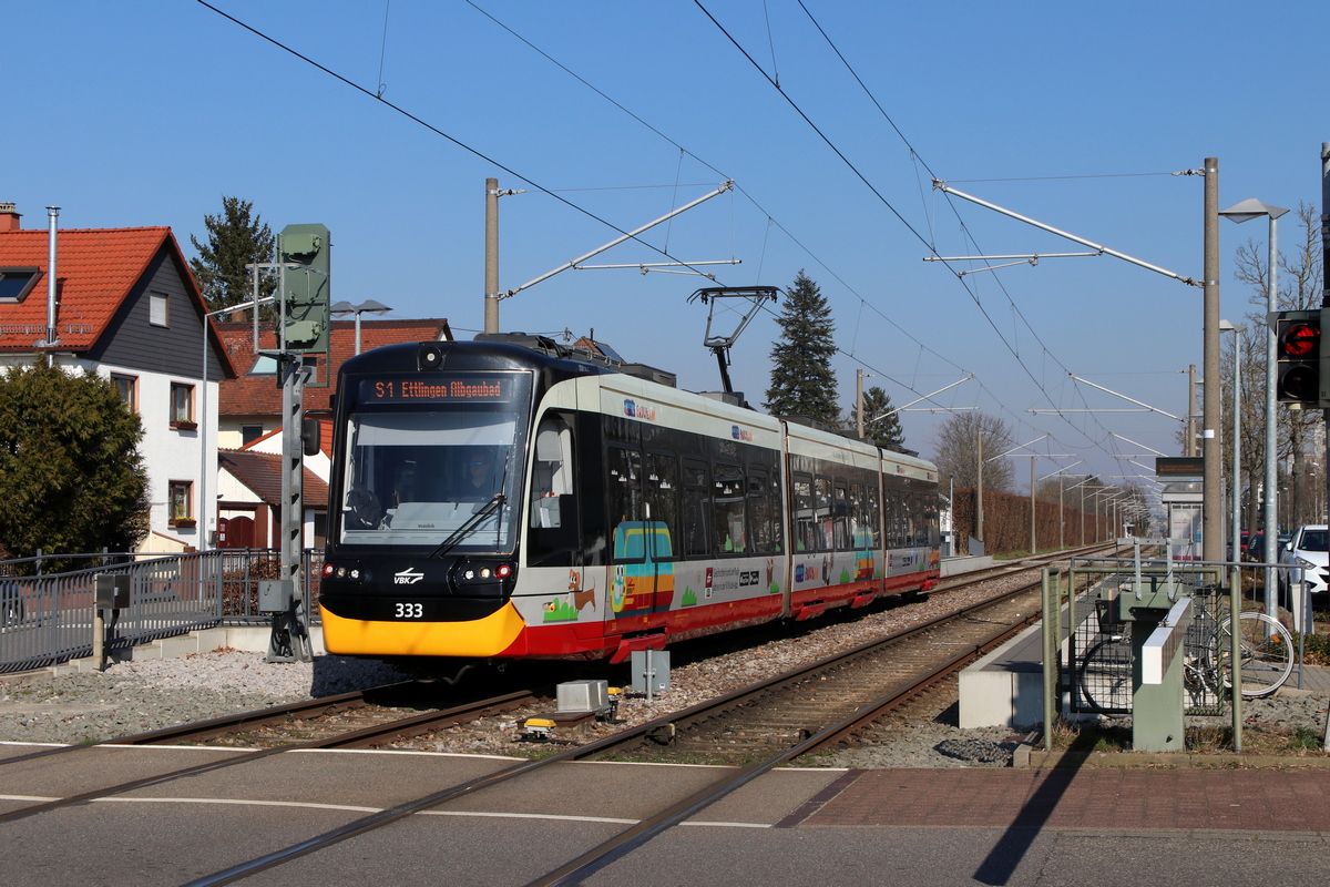 Карлсруэ, Vossloh NET 2012 № 333