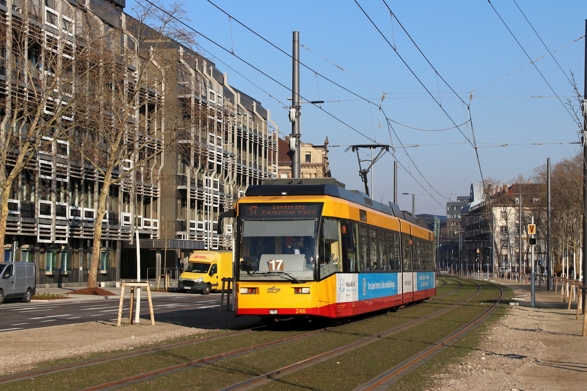 Карлсруэ, Siemens GT6-70DN № 246