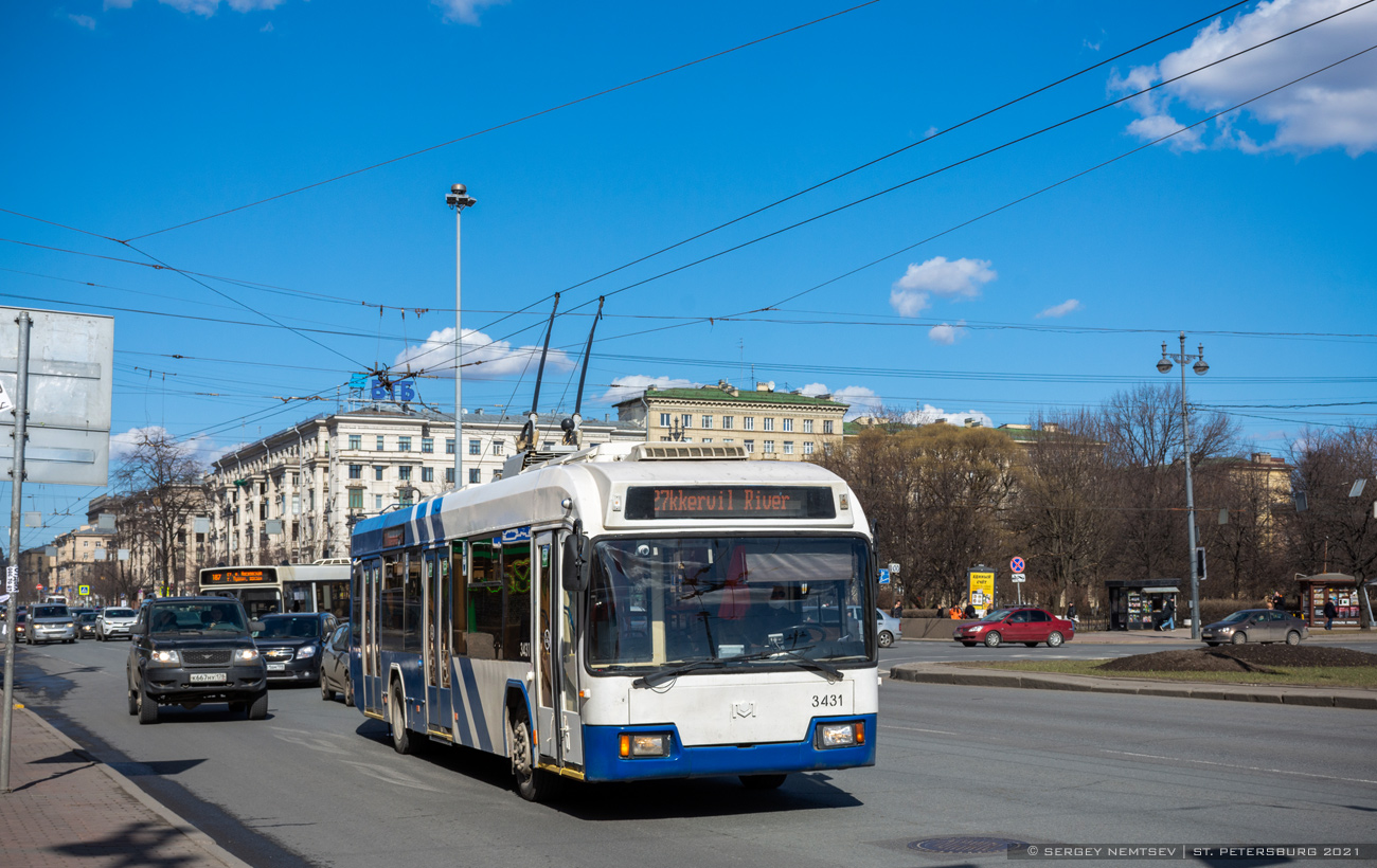 Санкт-Петербург, БКМ 321 № 3431