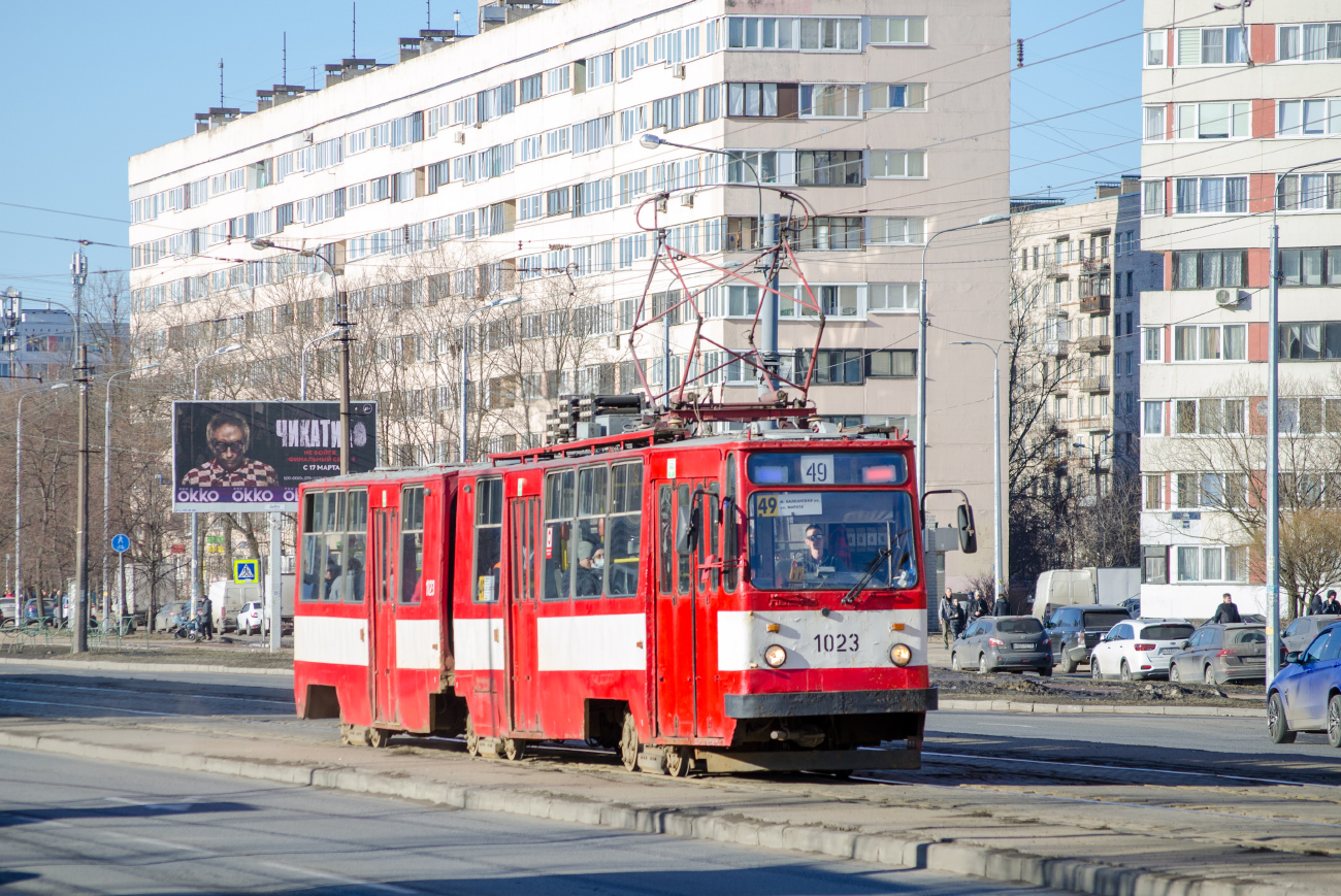 Санкт-Петербург, ЛВС-86К № 1023