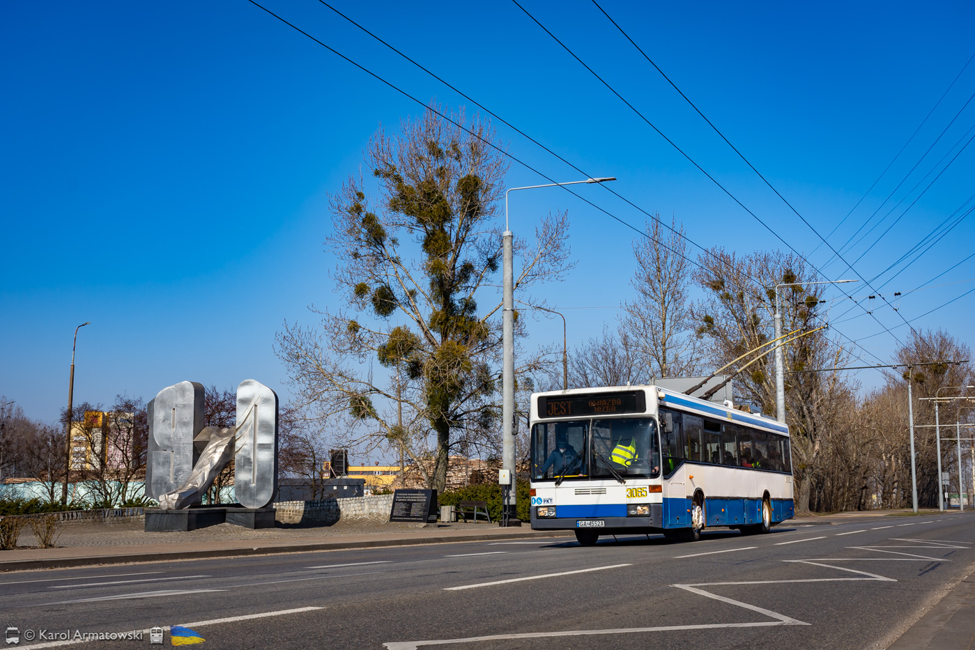 Гдыня, Mercedes-Benz O405NE № 3065; Гдыня — Прощание троллейбусов Mercedes-Benz серии O405N